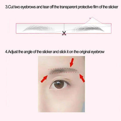 Eyebrow Transfers - 10 Pairs